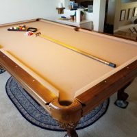 9' Billiards Table with Accessories