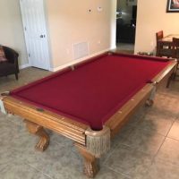 8' Legacy Billiards Rylee Pool Table